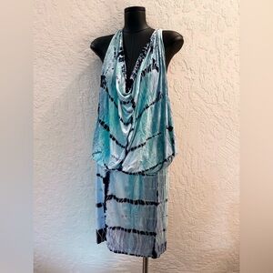 Hard Tail Blue and White Tie-Dye Apparel